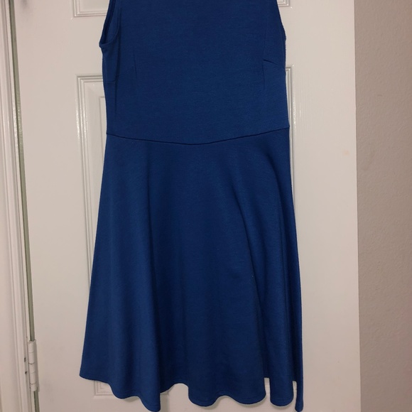 Lush Cobalt Blue Dress - Picture 2 of 4